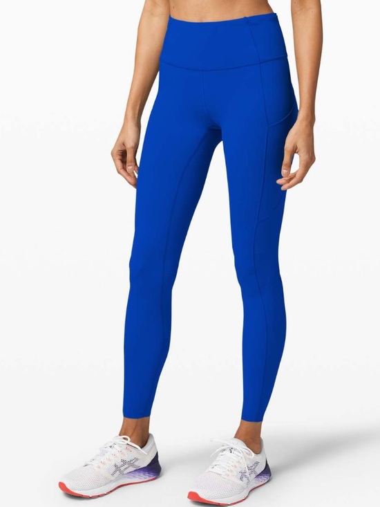 lululemon athletica Pants - Lululemon Fast and Free Tight 28" Cerulean Blue